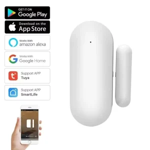 Tuya Smart Home Kit Wifi Door Sensor Magnetic Window Sensor Alarm Door Sensor System