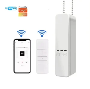 Tuya Smart Home PVC Vertical Blind Motor Kit Wifi Motorized Blinds for Office Electronic Digital Type Smart