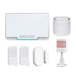 Tuya Smart Home Security System WiFi Alarm System with Alexa & IFTTT Support Plastic Material