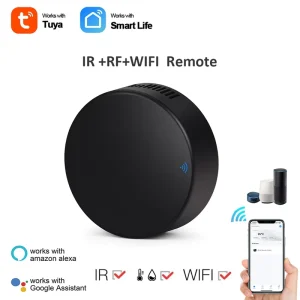 Tuya Smart Home WiFi RF App Control Temperature Humidity Infrared Remote Control Air Conditioner TV Remote Timing Pet Caring