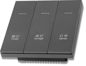 Tuya Smart Hotel RCU Solution Wired RS485 Wireless Zigbee WiFi BLE Hotel Room Automation Control System Customized Smart Switch