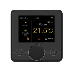 Tuya Smart Life App Wifi Color Touch Screen Thermostat for Electric Heating Systems Water Gas Boiler