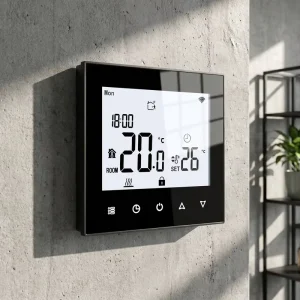 Tuya Smart Life Traditional Design Room Thermostat Alexa Voice Remote Control for Hotel Home Office 220V Floor Heating Panels