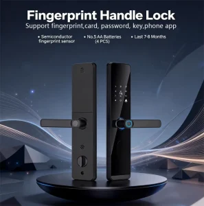 Tuya Smart Lock App Controlled Door Lock Tuya Wifi App Online Electronic Digital Smart Door Lock