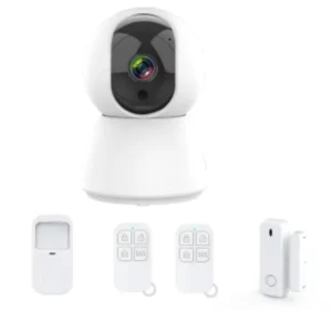 Tuya Smart RF433 Burglar Scene Linkage Alarm System Kit IOT Camera PIR Detector Door Sensor App Control for Home Hotel Security