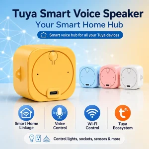 Tuya Smart Voice Speaker AI Conversation WiFi Voice Module for Smart Plush Toy Doll Smart Home Linkage