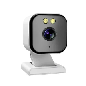 Tuya Smart WiFi Security Camera 360 PTZ Two Way Audio Night Vision Indoor IP Camera Flip Design USB Powered Home & Hotel Use