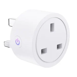 Tuya Smart WiFi Socket with UK Plug Power Monitor 16A 20A 110 240V Alexa & Google Home Voice Control Slider Design
