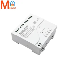 Tuya Smart Wifi AC85 250V 4CH WIFI+RF Self locking 4 way Relay Module Remote Control Switch