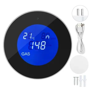 Tuya Smart Wifi Combustible Gas Leak Detector for Kitchen Fire Alarm