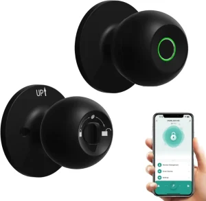 Tuya Smart for APP Fingerprint Door Lock for Steel Door with Cloud Data Storage Grade C