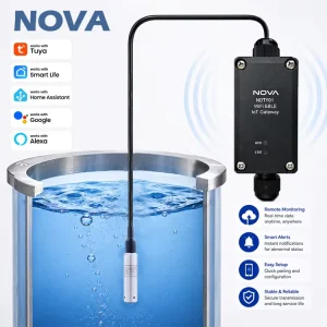 Tuya Smartlife APP Underwater Water Level Sensor for Submersible Pumps Water Level Transmitter