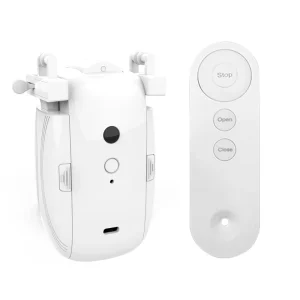 Tuya Smartlife Android App WiFi Smart Curtain Robot Voice Control USB Battery Power Google Home Alexa Compatible for Home Garage
