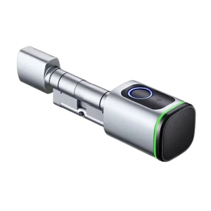 Tuya TTLock App Fingerprint Rfid Card Diy Cylinder Lock Biometric Electronic Smart Door Lock Digital Keyless