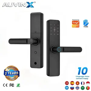 Tuya TTLock Smart Door Lock with APP Fingerprint Password Digital Lock for Smart Home