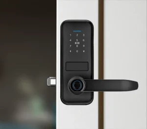 Tuya TTLock WIFI Fingerprint Digital Smart Lever Handle Door Lock