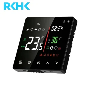 Tuya Temperature Controller WiFi Smart Thermostat LED Display Flexible for Apartment Floor Heating Electric System