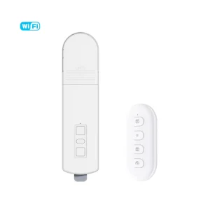 Tuya WIFI Smart Curtain Motor Controller with Voice Control Electric Power Time Scheduling Universal Use for App & Alexa Control