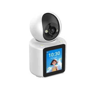Tuya WiFi 1080P IPS 2.8″ LCD Screen Smart Camera with Smartlife App Control for Elderly Care (Electric Power)