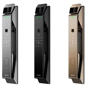 Tuya WiFi 3D Face Fingerprint Door Lock Tuya WiFi Video Intercom Biometric Fingerprint Smart Door Lock for Wood/Steel Door