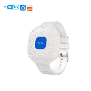 Tuya WiFi Emergency SOS Bracelet for Elderly Personal Alert Button Smart Home Security Alarm System Waterproof SOS Watch