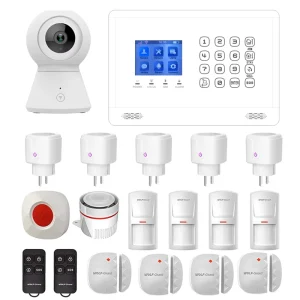 Tuya WiFi GSM GPRS Home Alarm System with Anti-Theft 2 Year Warranty S-home App Free WiFi Camera CE FCC Certified 315 433 868MHz