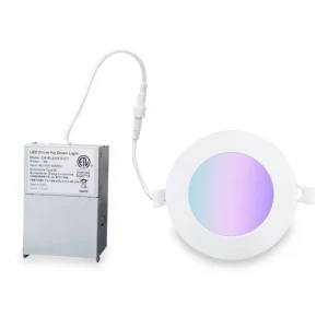 Tuya WiFi Music Control Party Lights 4inch RGBCW Smart LED Panel Light