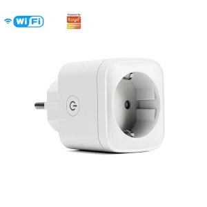 Tuya WiFi Smart EU Plug Wireless Remote Control Outlet Plugs Mini Smart Power Socket Work with Alexa echo Google Home
