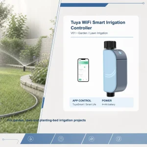 Tuya WiFi Smart Garden Water Timer Remote Control Digital Irrigation Controller for Garden Watering Systems