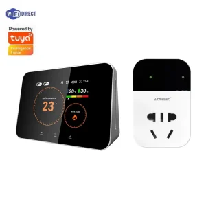 Tuya WiFi Smart Home Wireless Thermostat Lora Type-C Gas Boiler Water Heating Digital Temperature Controller Alexa Google Home