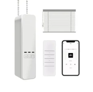 Tuya WiFi Smart Motor Electric Chain Roller Blinds Shade Shutter Drive RF Remote Kit Smart Life App Via Alexa Google