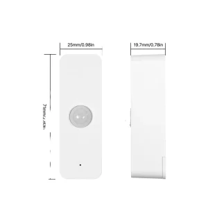 Tuya WiFi Smart PIR Motion Detection Sensor Security Burglar Alarm Sensor Smart Life App Control Support Alexa Google Home