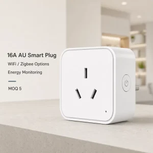 Tuya WiFi Smart Plug 16A AU Type Energy Monitoring Timer Alexa and Google Home Control for OEM Projects