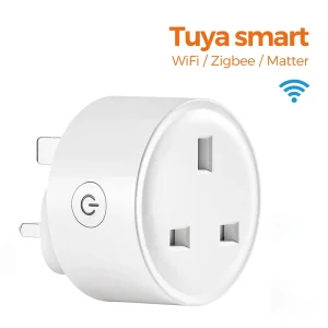 Tuya WiFi Smart Plug Socket UK Type 13A BS1363 IP20 12-Month Warranty Power Energy Monitor Remote/voice Control Time Shedule