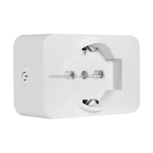 Tuya WiFi Smart Plug with Socket Italy 16A 220V Remote Control Alexa Google Home Voice Control Energy Monitoring