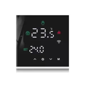Tuya WiFi Smart Thermostat Colorful Screen Electric Floor Heating Water Gas Boiler Temperature Controller Modern Design 230v