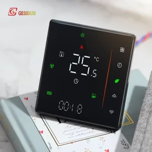 Tuya WiFi Smart Thermostat Electric Floor Heating 220V PC Colorful Screen Water/Gas Boiler Temperature Controller Modern Hotels