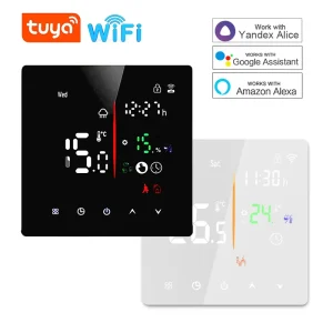 Tuya WiFi Smart Thermostat Electric Floor Heating Water Gas Boiler Temperature Remote Controller for Google Home Alexa