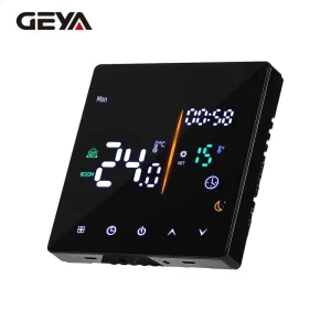 Tuya WiFi Smart Thermostat Remote Temperature Controller Electric Floor Heating Google Home Alexa Compatible Flexible Hotel