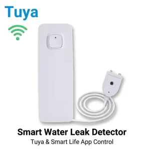 Tuya WiFi Smart Water Leak Detector Sensor Alarm Smart Life App Flood Alert for Basement Washer