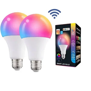 Tuya WiFi/Smart Light Bulb Alexa LED Bulb E27 RGB Smart Bulb 220V 110V Compatible with Google Assistant Smart Life