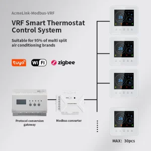 Tuya Wifi Daikin Air Conditioning VRV Thermostat Digital Programable Daikin Air Condition VRF Indoor Unit Temperature Controller
