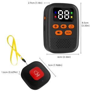 Tuya Wifi Panic Button Elderly Alarm Rf 433mhz SOS Bracelet Emergency Wireless Elderly Caregiver Pager
