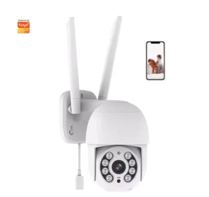 Tuya Wifi Smart Camera 2mp Two way Audio Ip66 Waterproof Security App Control Ptz Outdoor Smart Home Camera