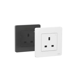 Tuya ZigBee Smart Socket UK Wall Embedded Outlet Energy Monitor Indicator App Remote Control Voice Control Alexa Google Home