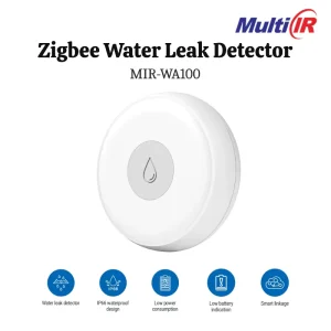 Tuya Zigbee 3.0 Water Leak Detector IP66 Waterproof Flood Sensor Wireless App Alert for Kitchen Bathroom Basement OEM Supplier