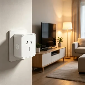 Tuya Zigbee Smart Plug for Australia New Zealand Energy Monitoring Timer Remote Control Dual Relay Double Pole Factory Supply