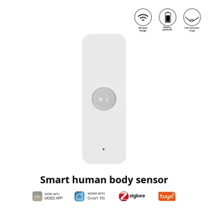 Tuya Zigbee/Wifi Smart Home Human Infrared PIR Body Sensor Battery Powered App Control Security