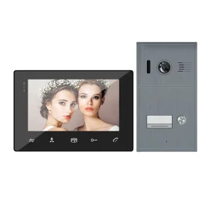 Two Line Video Portero Intercom with Doorbell Waterproof Night Vision Color Camera Wire free IMMEUBLE Interphone Kit Home Use