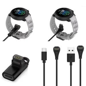 Type C USB A Smartwatch Charger Charging Cable Accessories for PACE4 APEX4 NOMAD PACE Pro